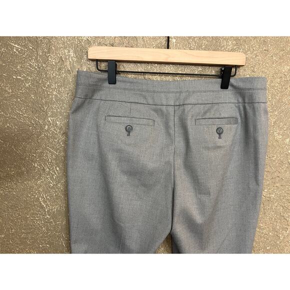 LOFT by Ann Taylor Gray Dress Pants Career Workwear Size 8 Petite - Picture 4 of 6